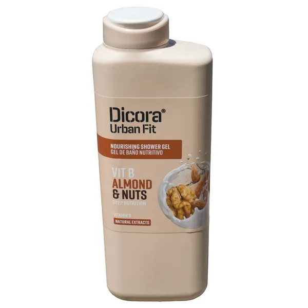 Gel za tuširanje DICORA urban fit vitamin B badem i orah 400ml