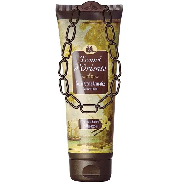 Gel za tuširanje TESORI DI ORIENTE vanila i đumbir kremasti 250 ml