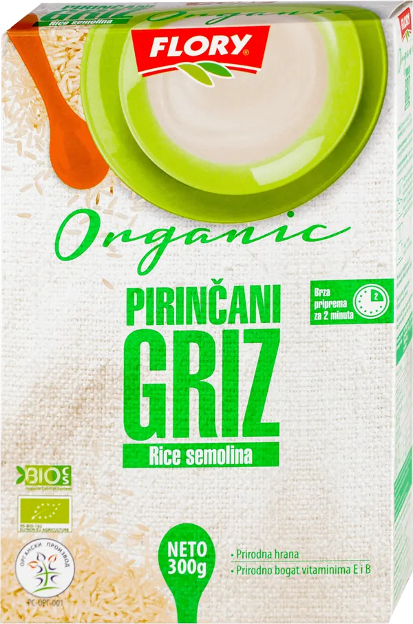 Griz pirinčani FLORY 300g