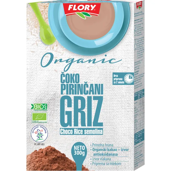 Griz pirinčani FLORY čoko organic 300g