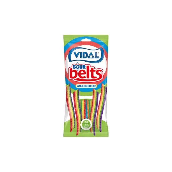 Gumene bombone VIDAL rainbow belt 90g