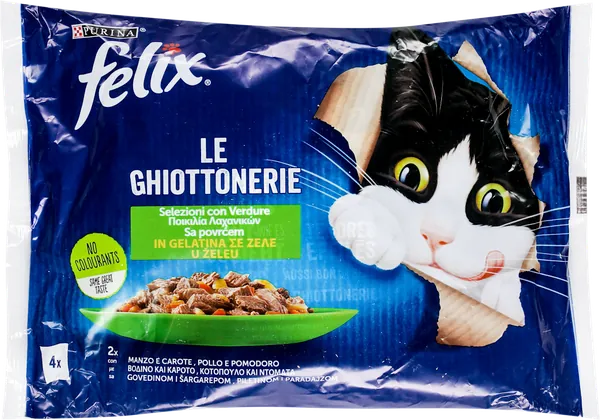 Hrana za mačke FELIX govedina 4x85g