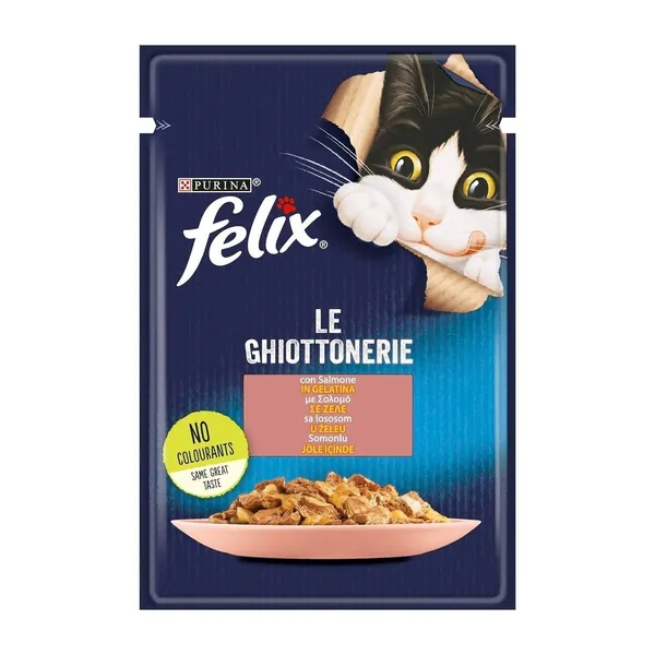 Hrana za mačke FELIX losos 85g 2+1 gratis