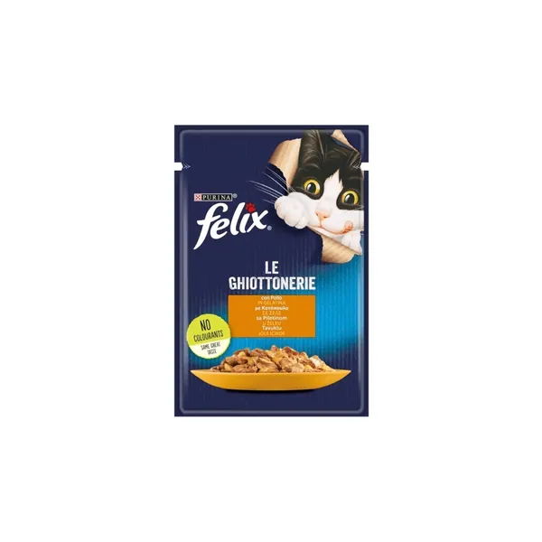 Hrana za mačke FELIX piletina 85g 2+1 gratis