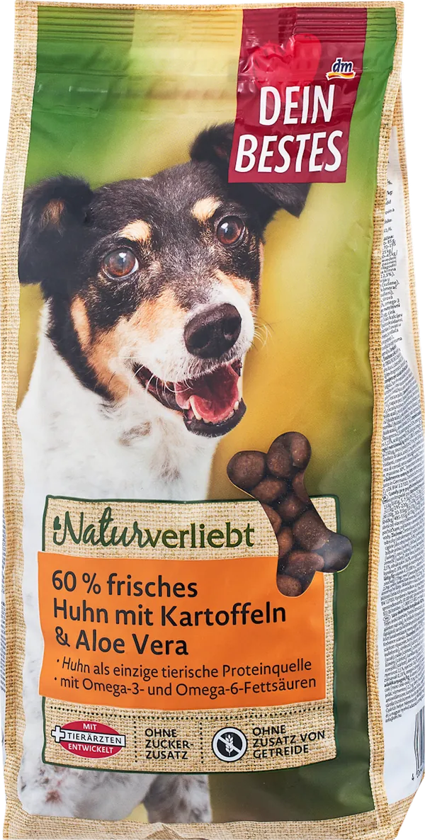 Hrana za pse DEIN BESTES Naturverliebt piletina krompir i aloe vera 1kg