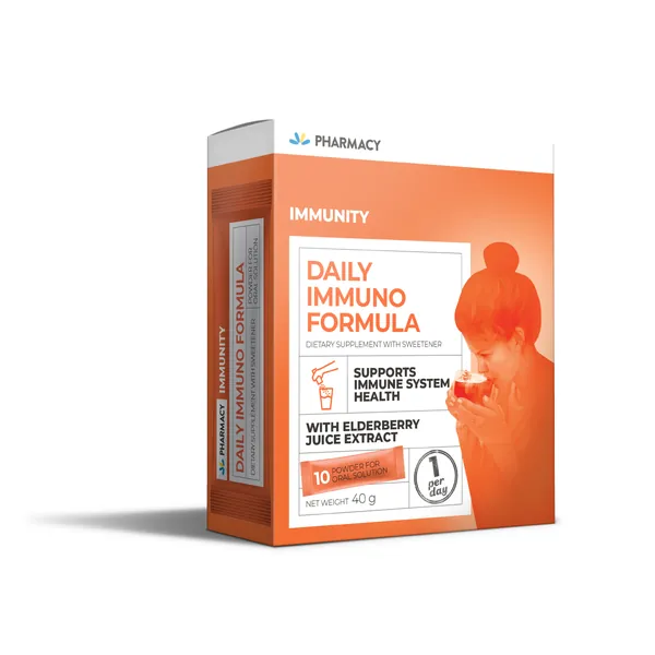 Imunitet PHARMACY Daily Immuno Formula, 10 kesica