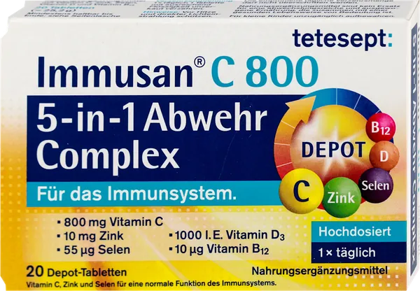 Imunitet TETESEPT Immusan C 800 5 u 1
