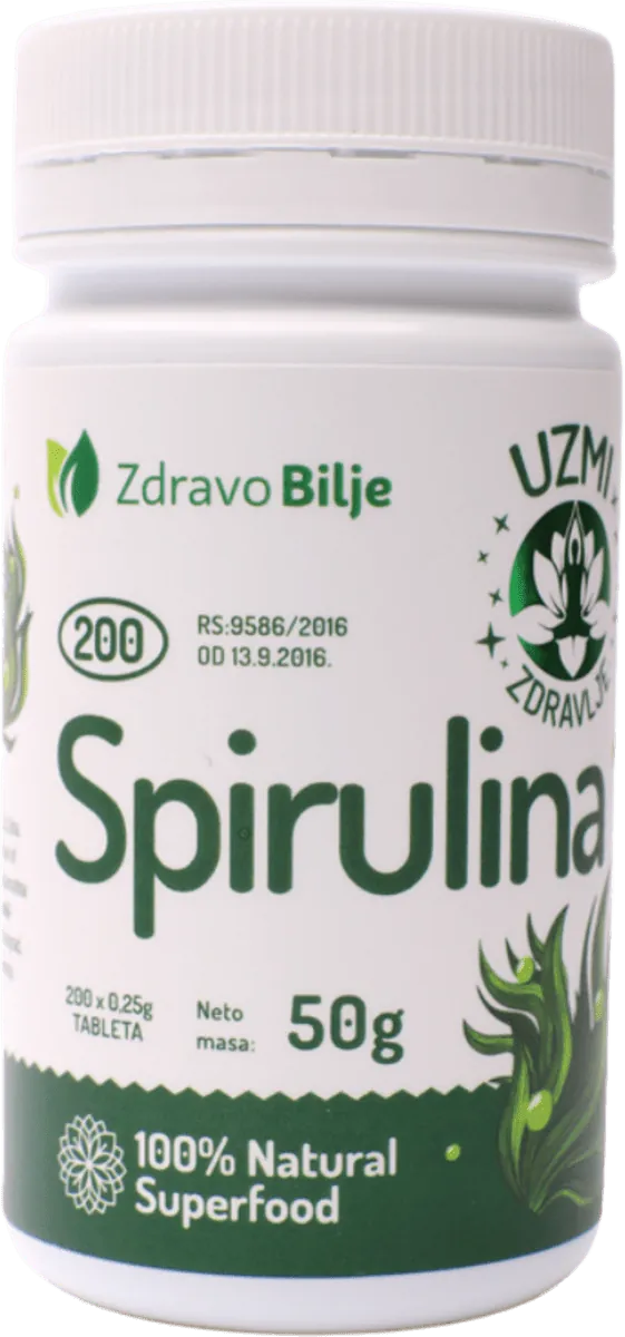 Imunitet ZDRAVO BILJE Spirulina tablete 200 komada