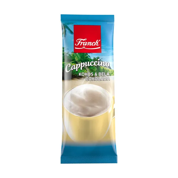 Intant kafa FRANCK Cappuccino kokos bela čokolada 18,5g