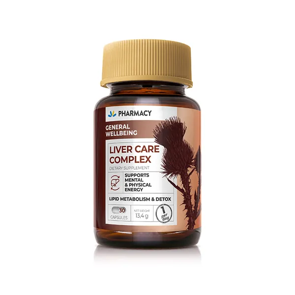 Jetra i detoksikacija PHARMACY Liver Care Complex, 30 kapsula