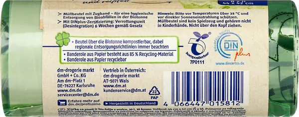 Kesa za smeće PROFISSIMO biorazgradive sa vezicama 10l 10kom
