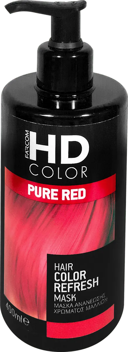 Kolor šampon FARCOM hd pure red maska za osvežavanje boje kose 400 ml