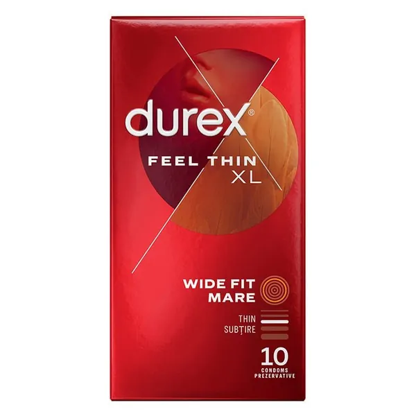 Kondomi DUREX feel thin XL 10kom