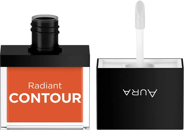 Korektor AURA radiant contour tečni proizvod za konturisanje 323 tanned 7ml