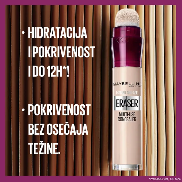 Korektor MAYBELLINE NEW YORK Instant Anti-Age Eraser 00 Ivory