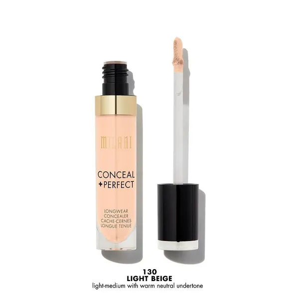 Korektor MILANI conceal + perfect konsiler 130 light beige