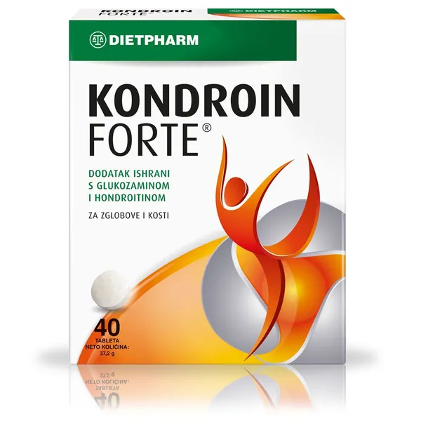 Kosti, zglobovi i mišići DIETPHARM Kondroin Forte 40 tableta