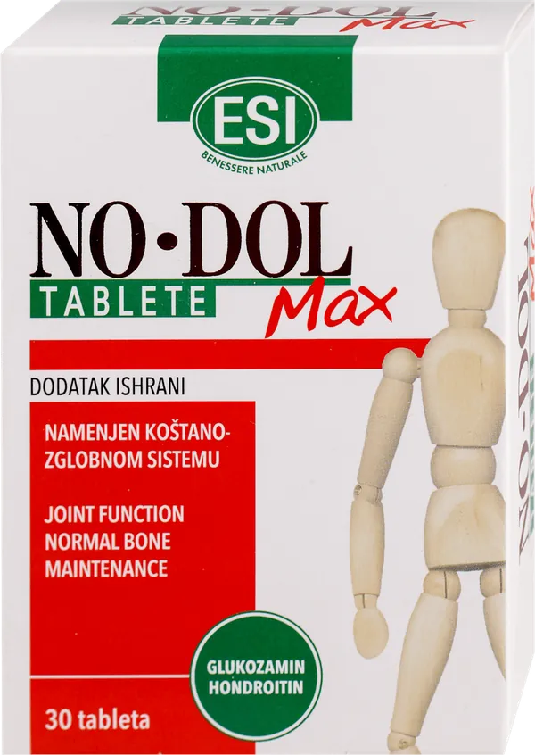 Kosti, zglobovi i mišići ESI No Dol max 30 tableta