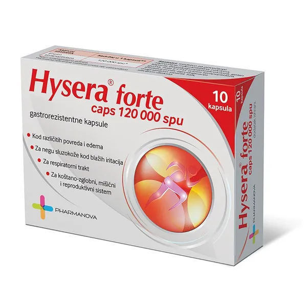 Kosti, zglobovi i mišići PHARMANOVA CO-PHN Hysera forte caps 120 000