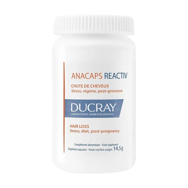 Koža, kosa i nokti DUCRAY Anacaps Reactiv gel kapsule 30 kom