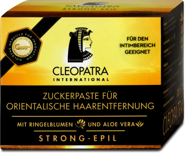 Krema za depilaciju CLEOPATRA Strong Epil šećerna pasta za egipatsku depilaciju, 120 gr