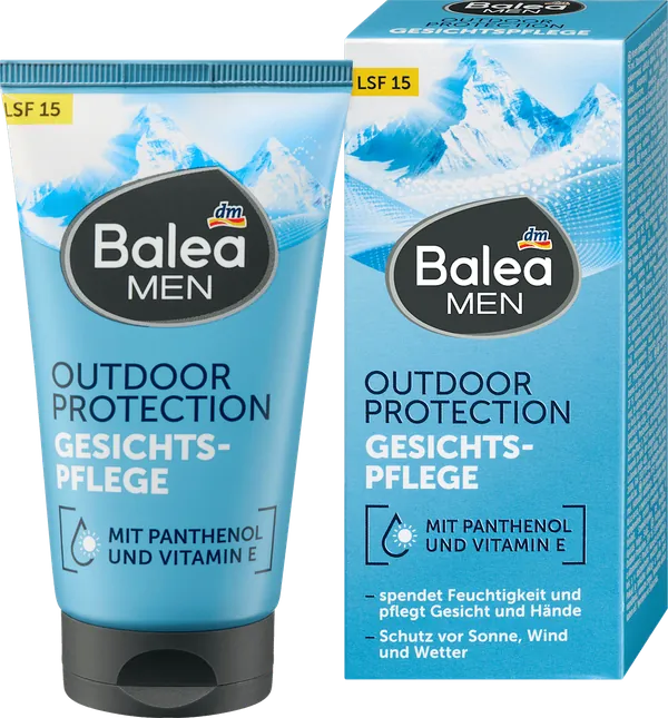 Krema za lice BALEA MEN Outdoor protection SPF15 75ml