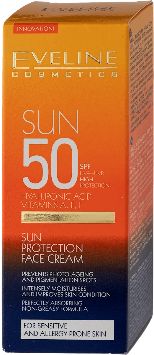 Krema za lice EVELINE zaštitna SPF 50, 50ml