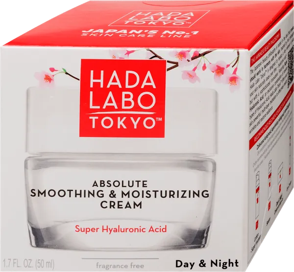 Krema za lice HADA LABO Tokyo absolute smoothing & moisturising 50 ml