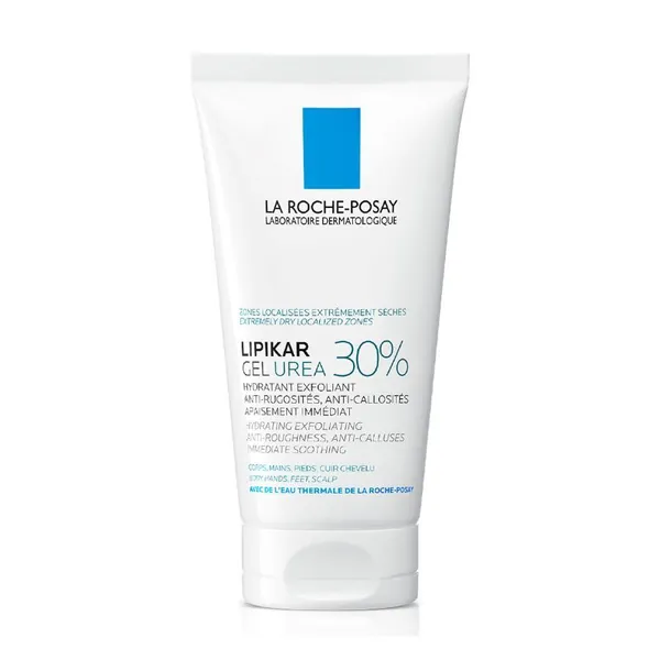 Krema za lice LA ROCHE POSAY Liikar gel sa 30% ureje za ciljanu primenu na suvim i grubim delovima kože, 50 ml