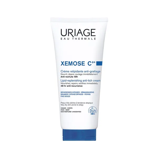 Krema za lice URIAGE Xemose C8+ krema za obnavljanje lipida protiv svraba 200ml