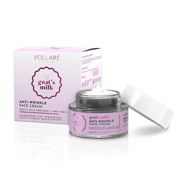Krema za lice VOLLARE kozije mleko Anti-Wrinkle 50ml