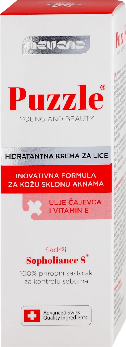 Krema za negu lica NEVENA puzzle za akne i bubuljice 50ml