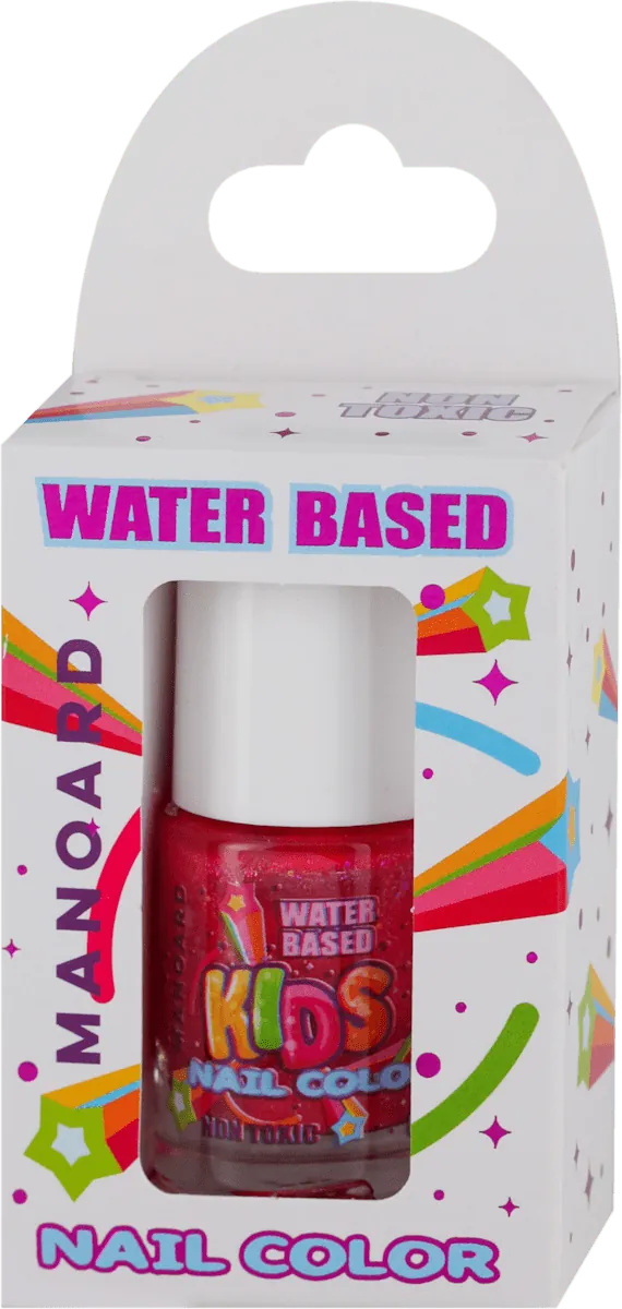 Lak za nokte MANOARD dečiji - pink, 9 ml