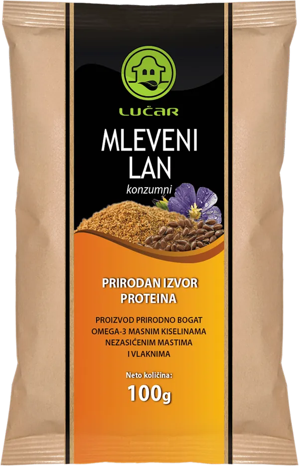 Lan LUČAR mleveni 100g