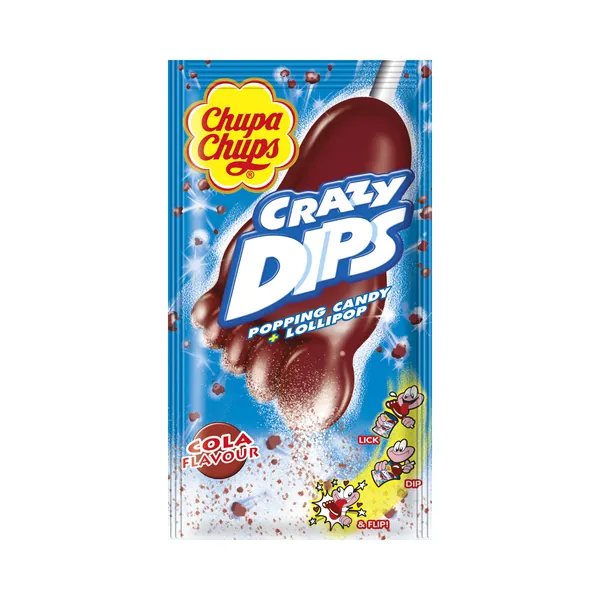 Lizalica CHUPA CHUPS Crazy dips cola 16g