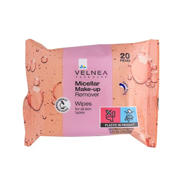 Maramice za skidanje šminke VELNEA 20kom