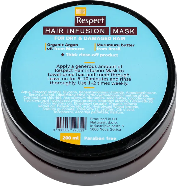 Maska za kosu RESPECT hair infusion 200ml