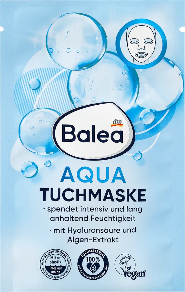 Maska za lice BALEA Aqua u maramici 1kom