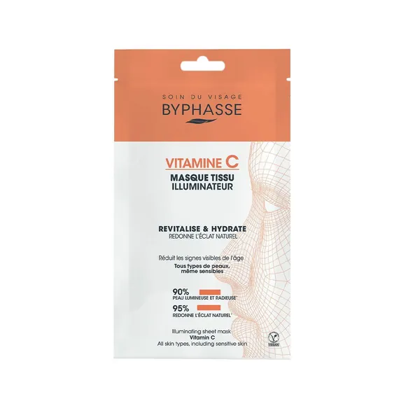 Maska za lice BYPHASSE sheet maska sa vitaminom C 18ml