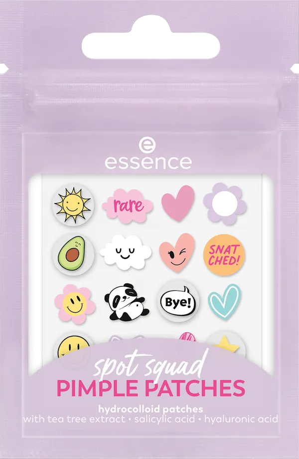 Maska za lice ESSENCE Spot Squad flasteri protiv bubuljica