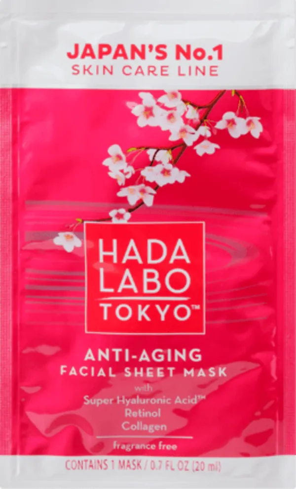 Maska za lice HADA LABO Tokyo anti age 1kom