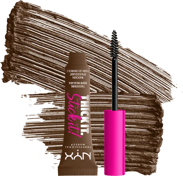 Maskara za obrve NYX PROFESSIONAL MAKEUP Thick It Stick It! Ash Brown