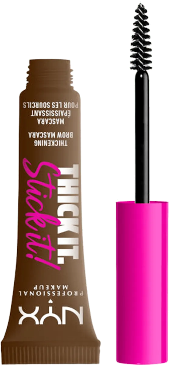 Maskara za obrve NYX PROFESSIONAL MAKEUP Thick It Stick It! Brunette
