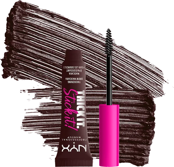Maskara za obrve NYX PROFESSIONAL MAKEUP Thick It Stick It! Espresso