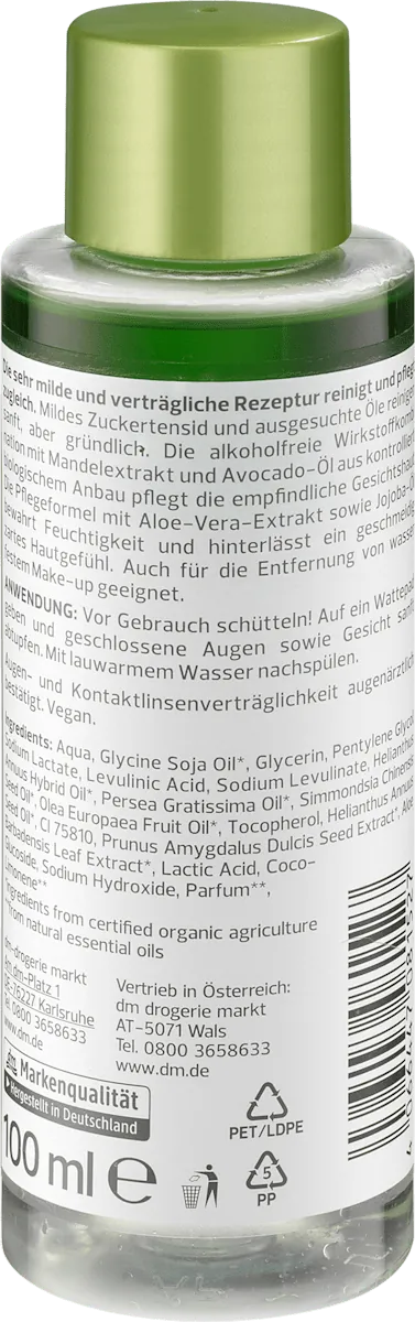 Micelarna voda ALVERDE dvofazno sredstvo za skidanje šminke 100ml