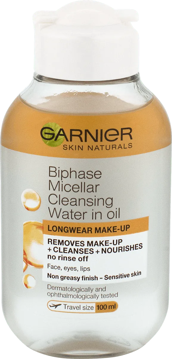 Micelarna voda GARNIER SKIN NATURALS Dvofazna za čišćenje lica 100 ml