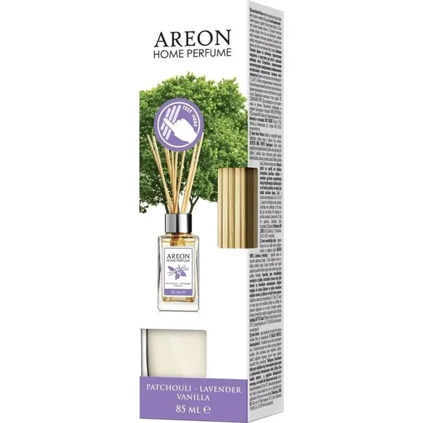 Mirisni štapići AREON pačuli, lavanda i vanila 85ml