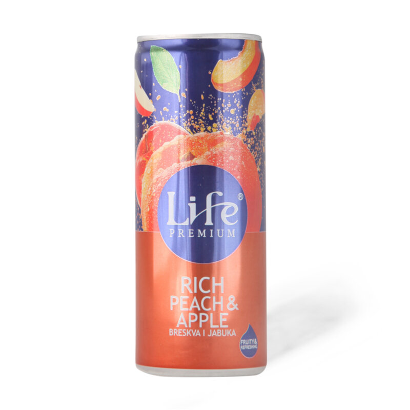 Negaz. sok NECTAR LIFE breskva i jabuka 70% 0.25l