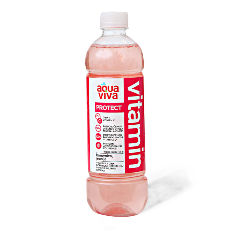 Negazirana voda sa ukusom AQUA VIVA Protect 0.5l