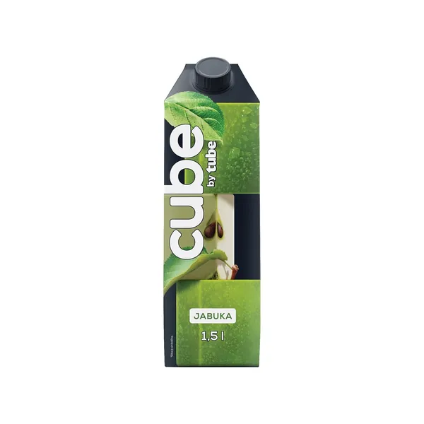 Negazirani sok CUBE By Tube jabuka 1,5l